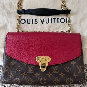LOUIS VUITTON Cerise Monogram Canvas Saint-Placide Crossbody Bag; GUC
